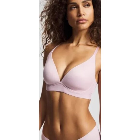 Soma size XXL Enbliss Luxe Plunge Bralette Pink - Picture 1 of 4